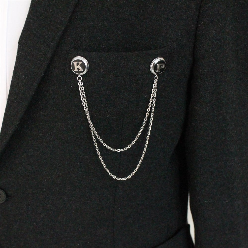 Gömlek Yaka İğnesiCMC7767Kişiye Özel Ceket Yaka İğnesi