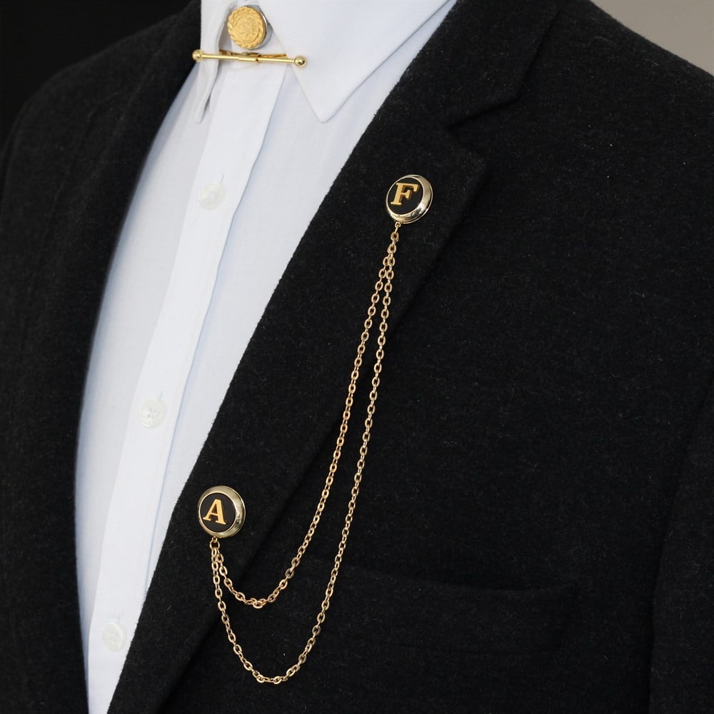 Gömlek Yaka İğnesiCMC7768Kişiye Özel Ceket Yaka İğnesi