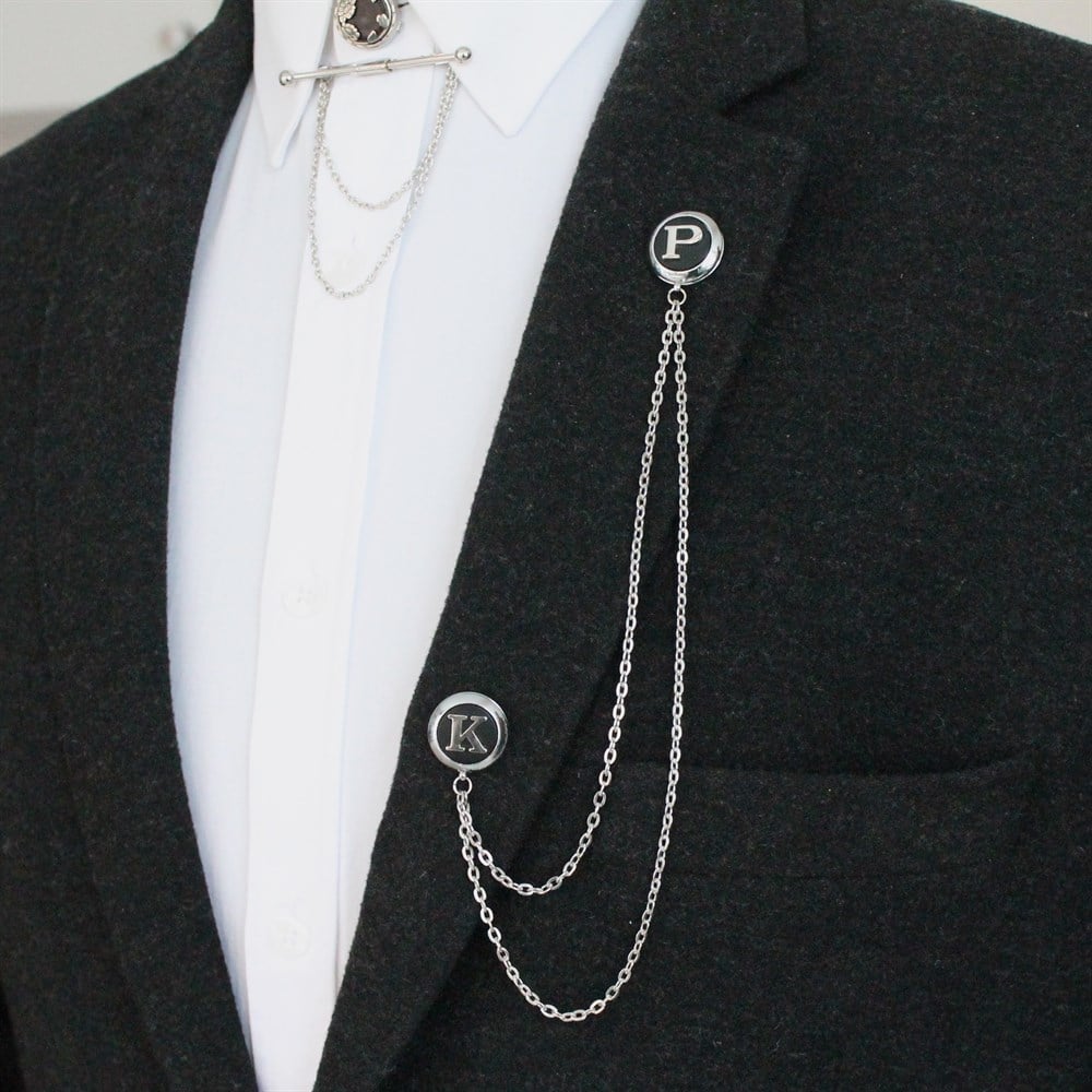 Gömlek Yaka İğnesiCMC7767Kişiye Özel Ceket Yaka İğnesi