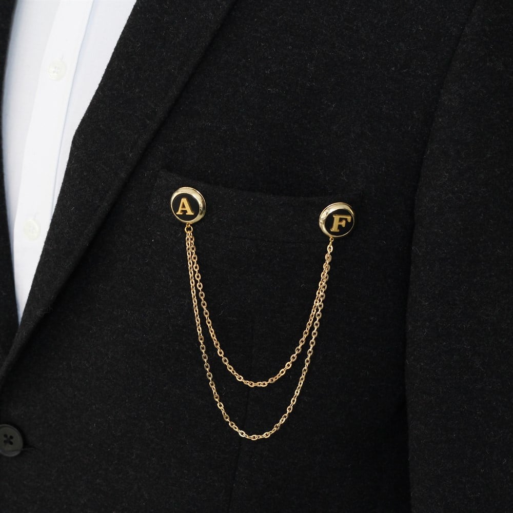 Gömlek Yaka İğnesiCMC7768Kişiye Özel Ceket Yaka İğnesi