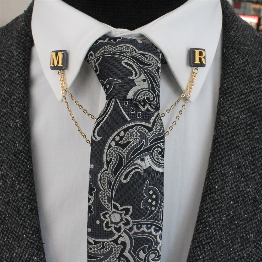 Gömlek Yaka İğnesiCMC8661Kişiye Özel Gömlek Yaka İğnesi