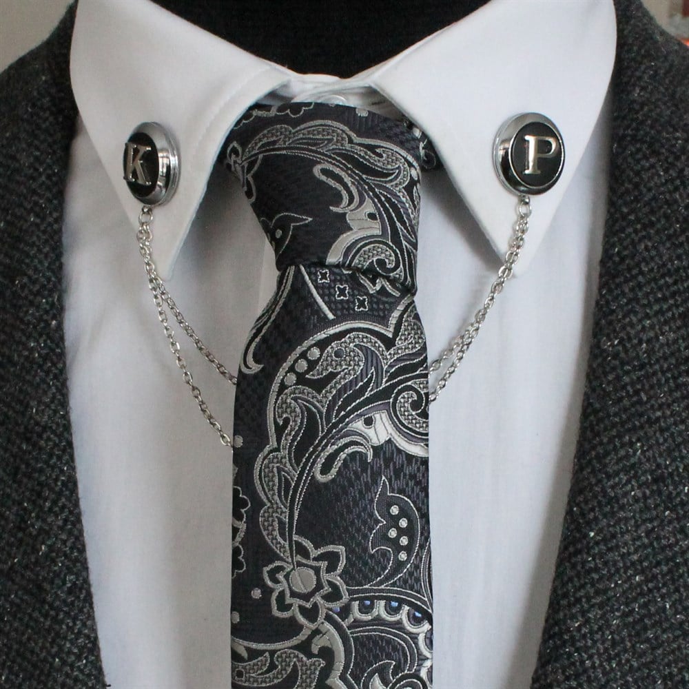 Gömlek Yaka İğnesiCMC6907Kişiye Özel Gömlek Yaka İğnesi