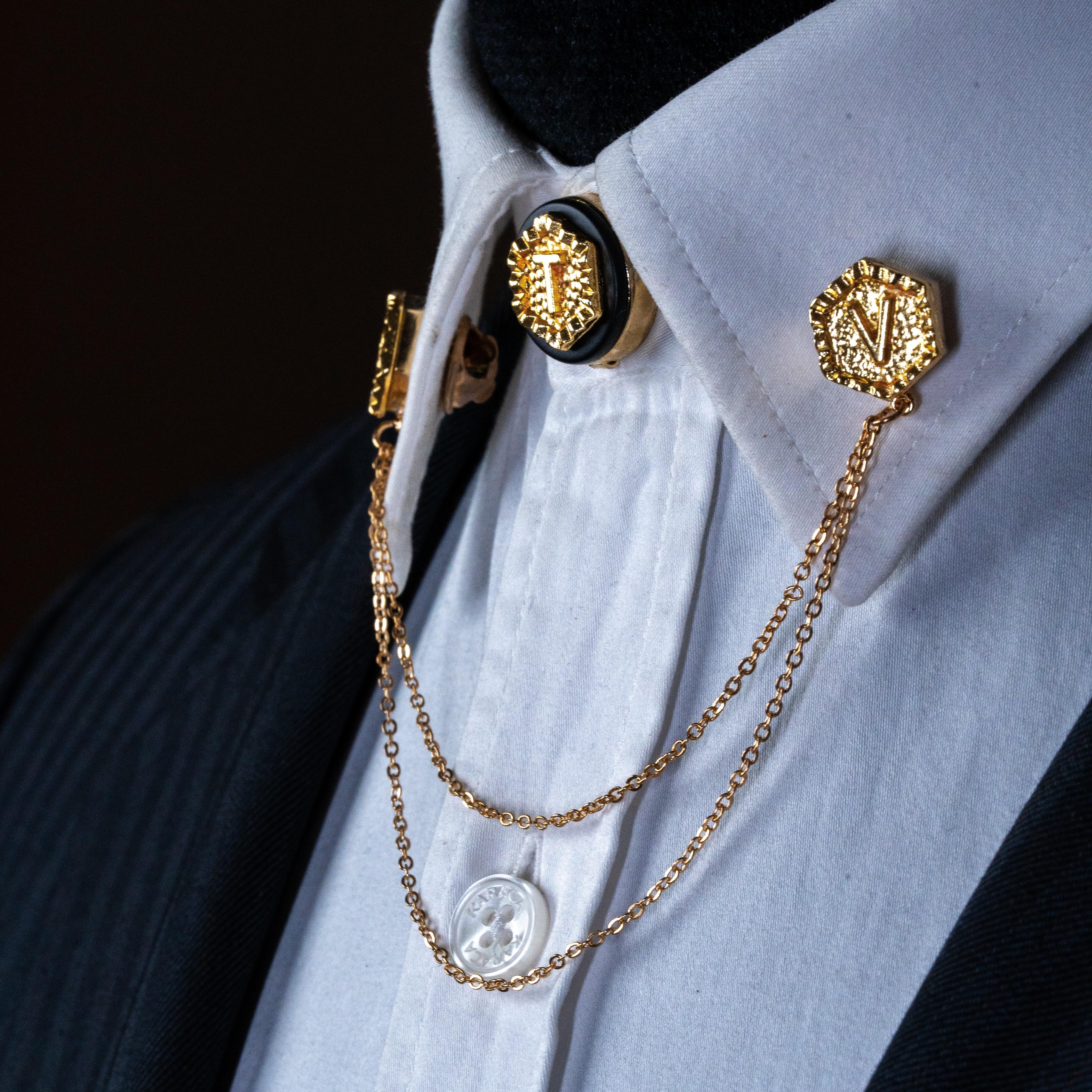 Gömlek Yaka İğnesiCMC1640Kişiye Özel Gömlek Yaka İğnesi