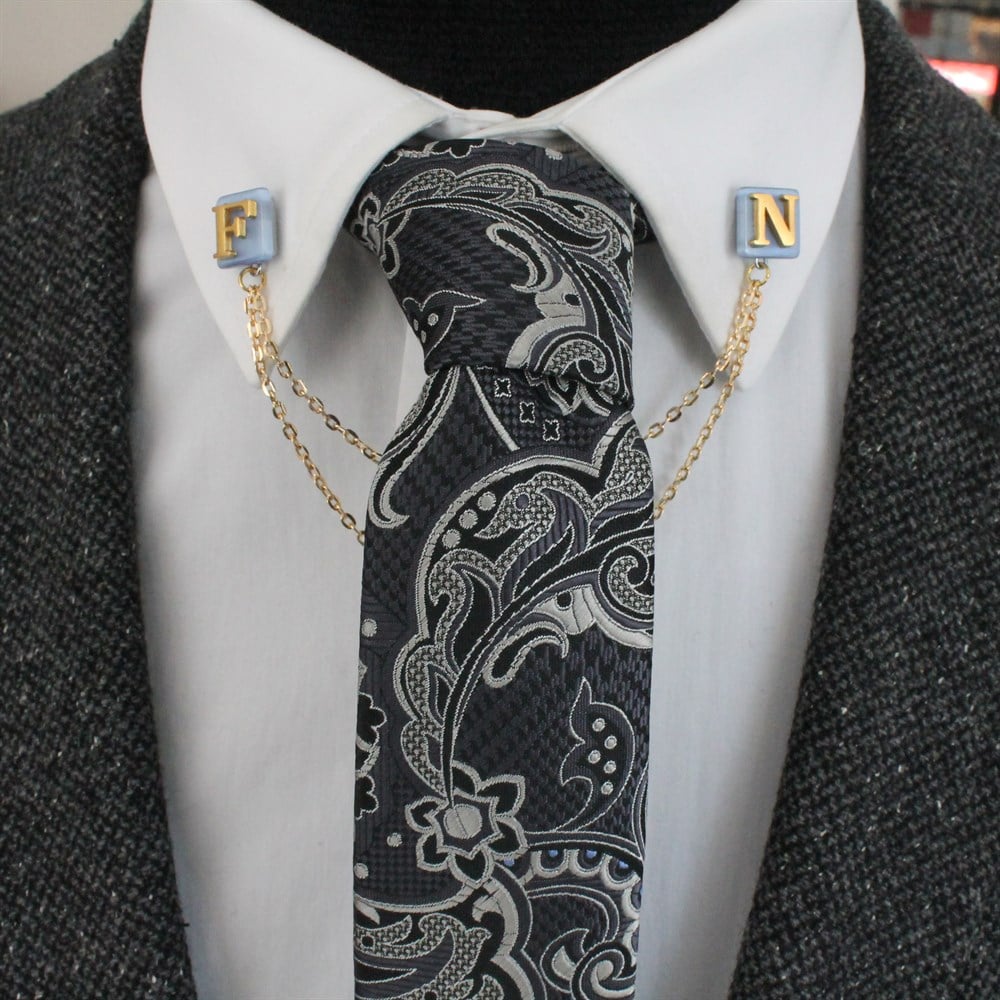 Gömlek Yaka İğnesiCMC8661Kişiye Özel Gömlek Yaka İğnesi