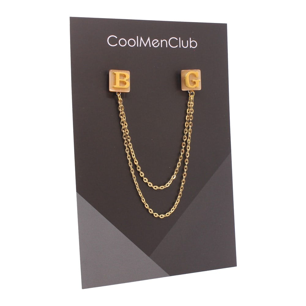 Gömlek Yaka İğnesiCMC8661Kişiye Özel Gömlek Yaka İğnesi