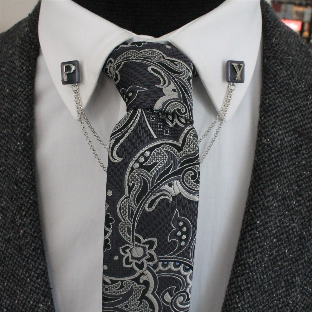 Gömlek Yaka İğnesiCMC8660Kişiye Özel Gömlek Yaka İğnesi