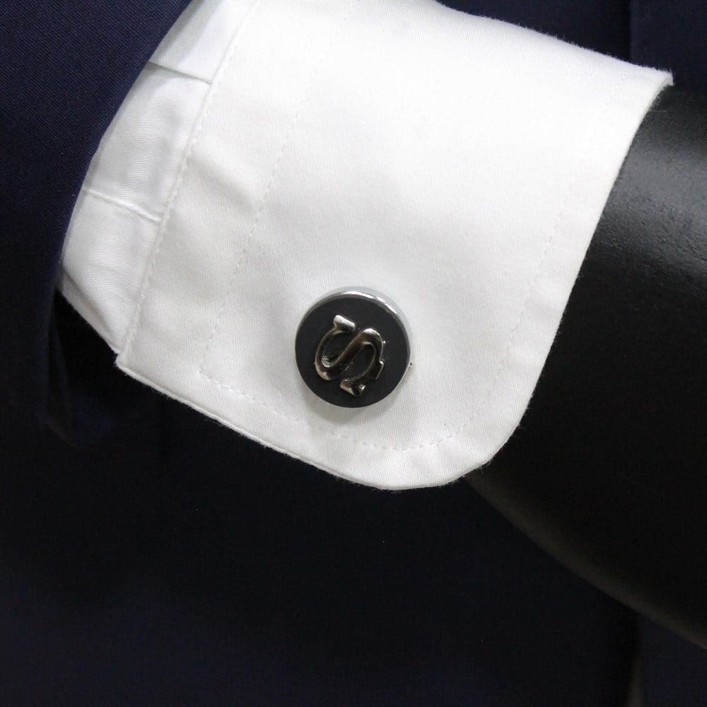 Geçmeli Kol DüğmesiCMC6915Kişiye Özel Harfli Geçmeli Kol Düğmesi