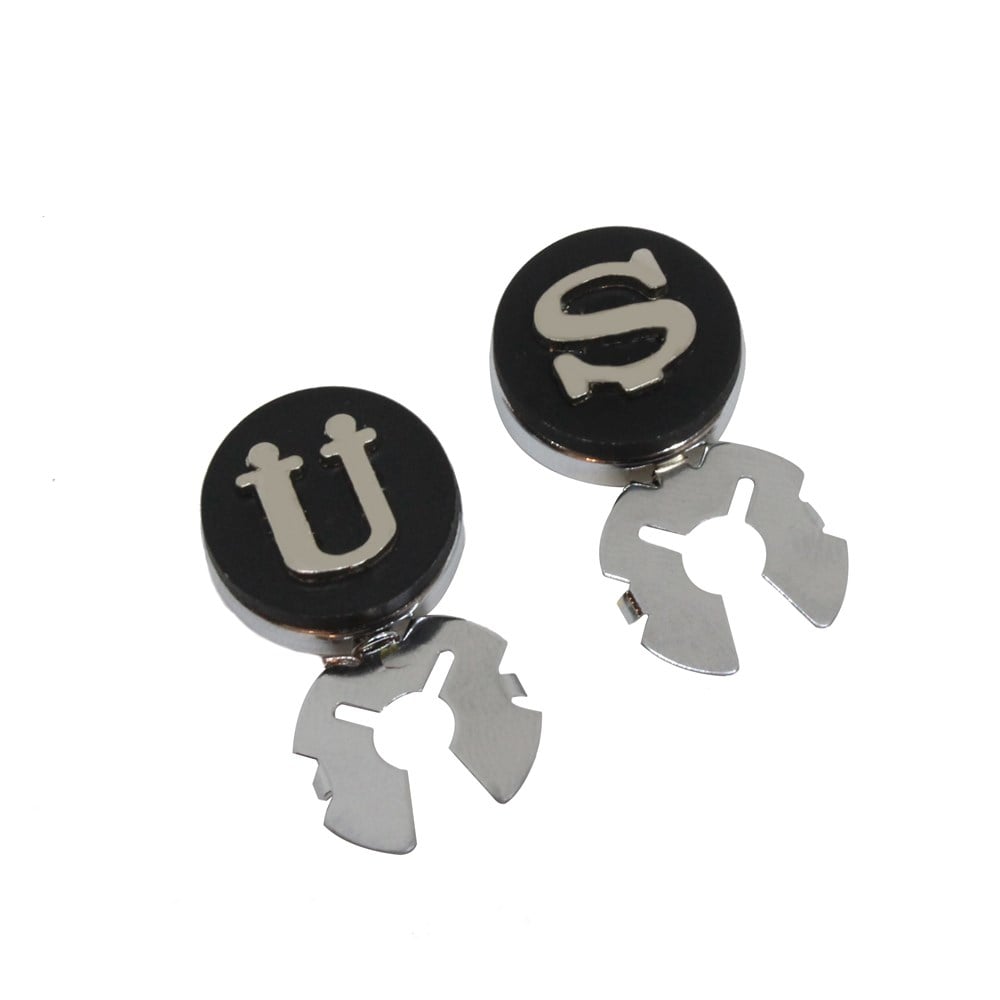 Geçmeli Kol DüğmesiCMC6915Kişiye Özel Harfli Geçmeli Kol Düğmesi