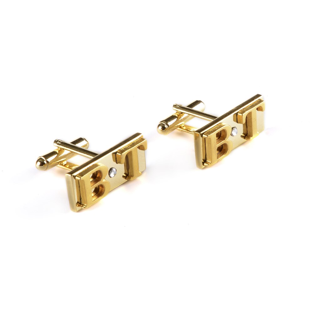 Klasik Kol DüğmesiCMC8484Kişiye Özel Harfli Klasik Kol Düğmesi