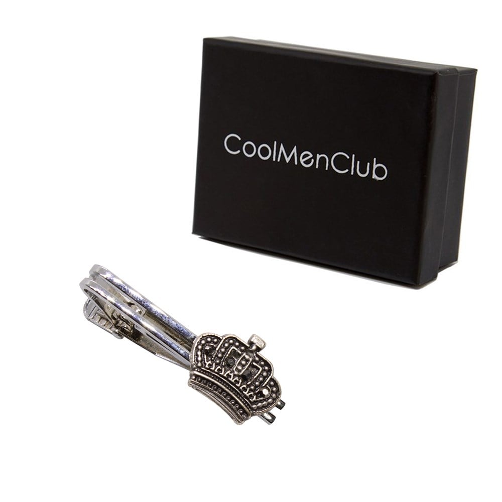 Kravat İğnesiCMC9509Kral Tacı Figürlü Kravat İğnesi