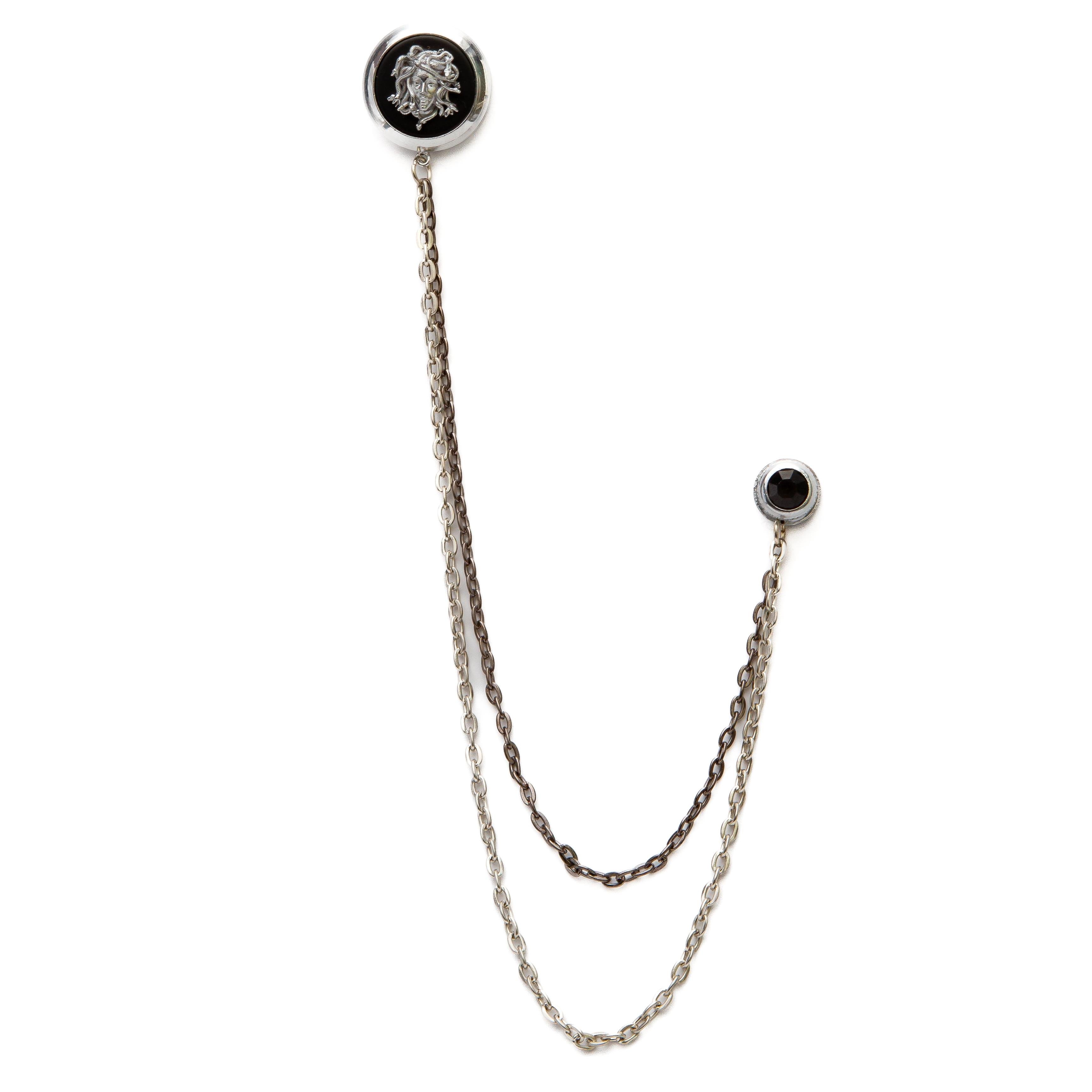 Yaka İğnesi & BroşCMC2322Medusa Figürlü Ceket Yaka İğnesi