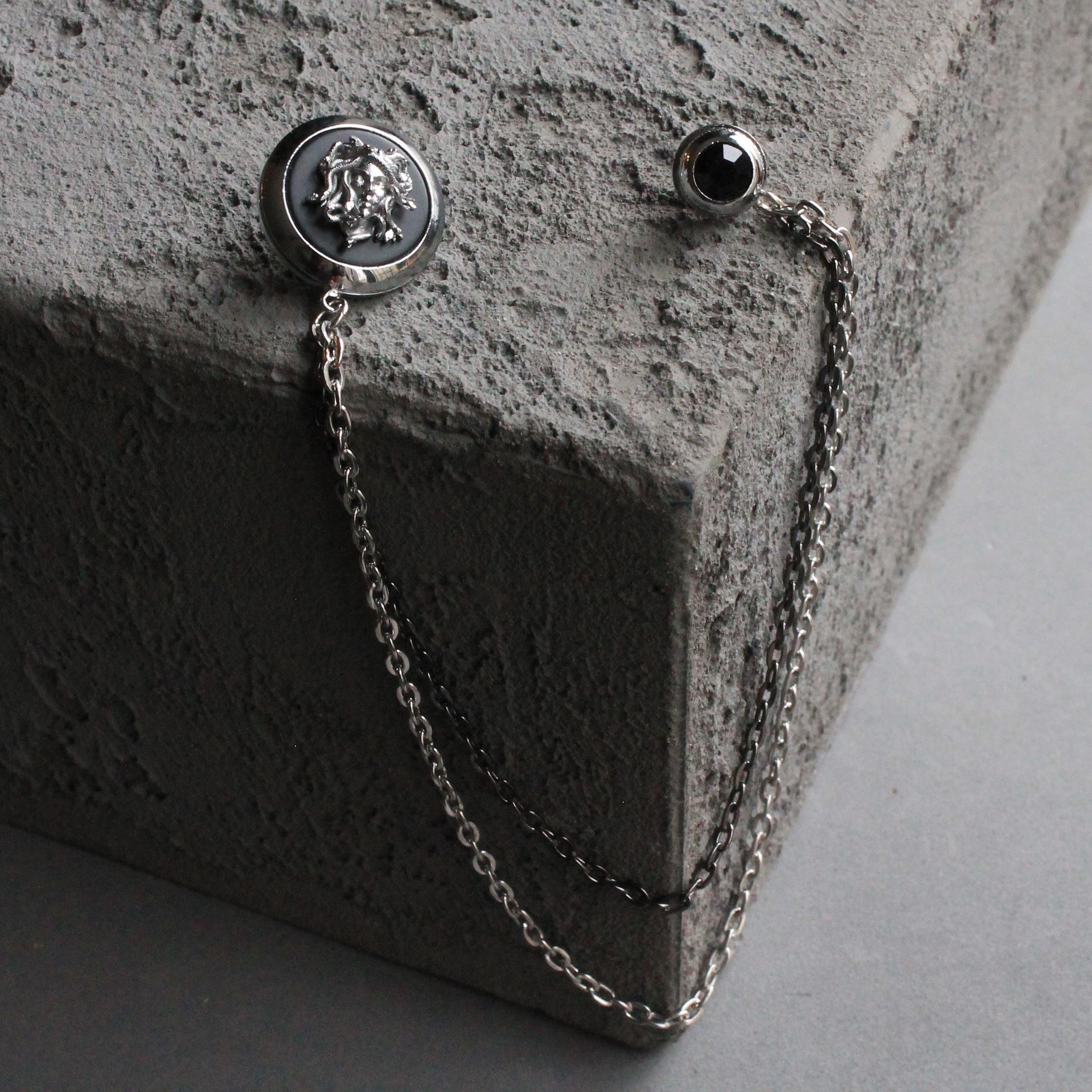 Yaka İğnesi & BroşCMC2322Medusa Figürlü Ceket Yaka İğnesi