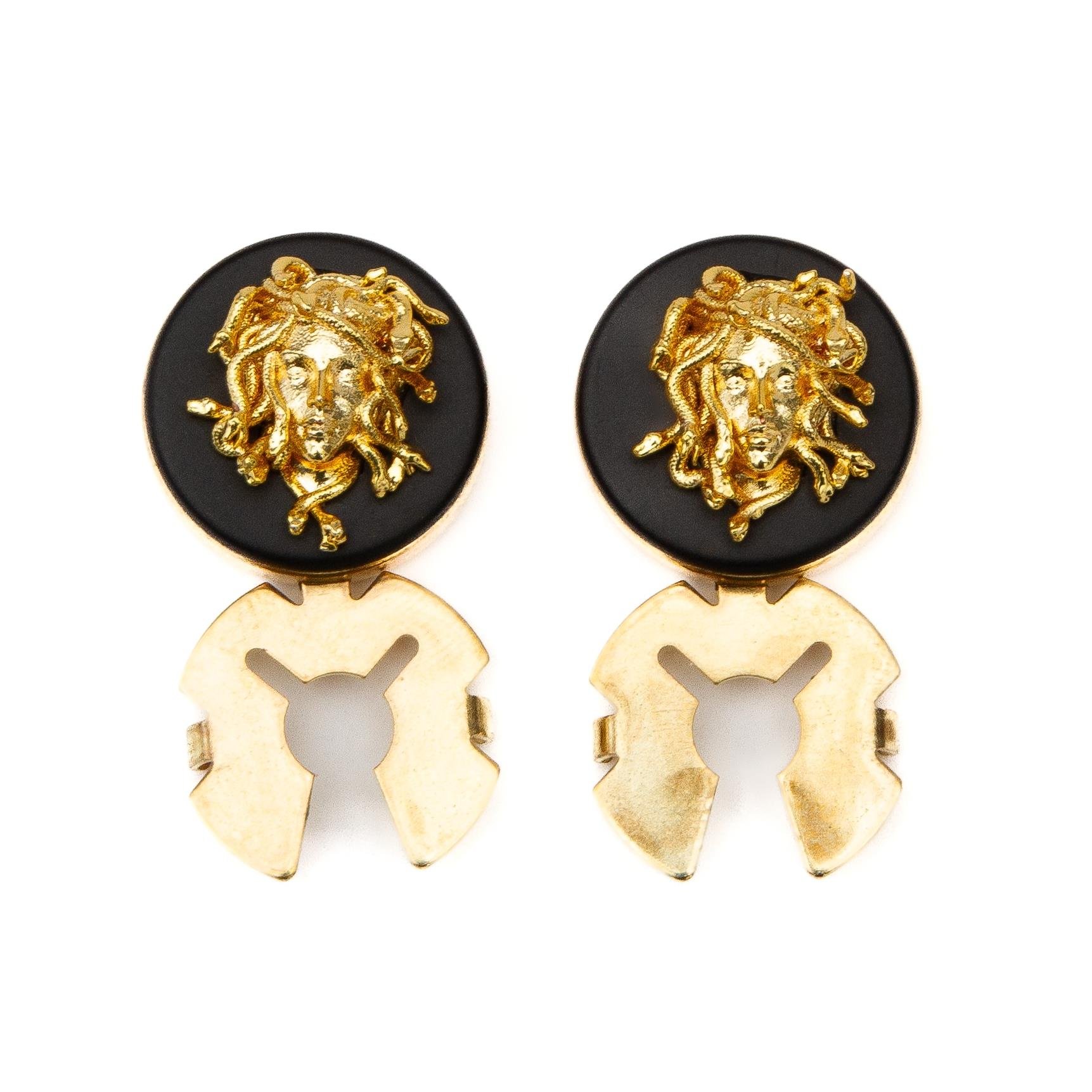 Kol DüğmesiCMC2335Medusa Figürlü Geçmeli Kol Düğmesi 