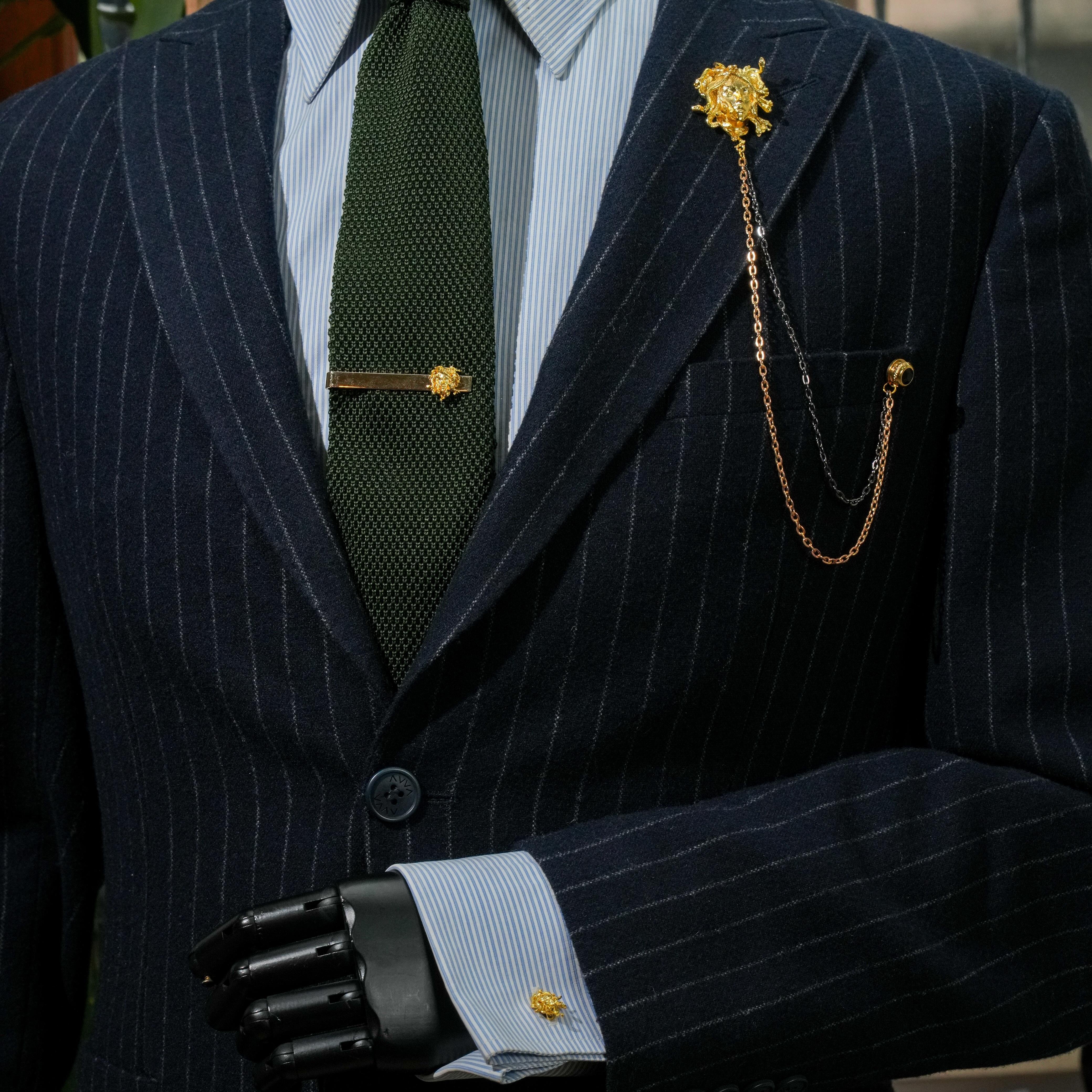 Kol DüğmesiCMC2332Medusa Figürlü Kol Düğmesi 