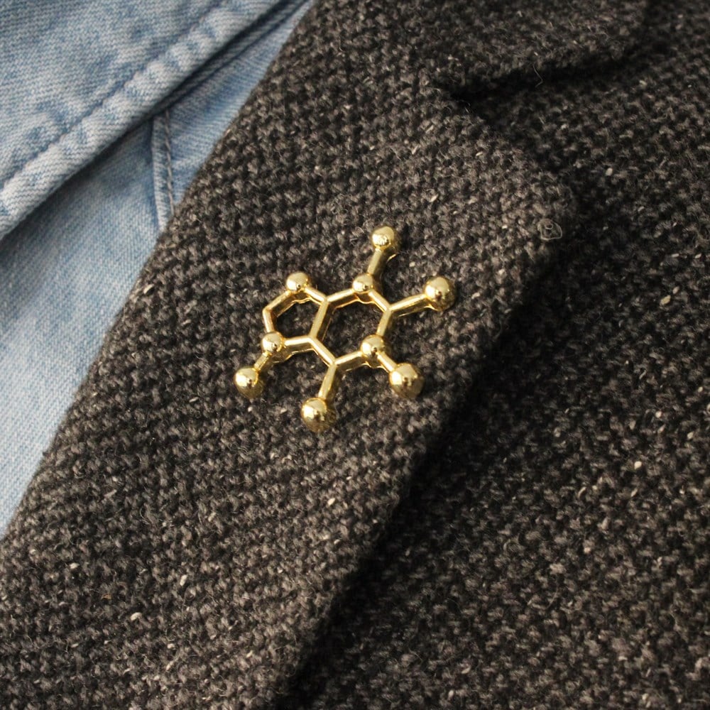 Yaka İğnesi & BroşCMC8027Molekül Yaka Broşu