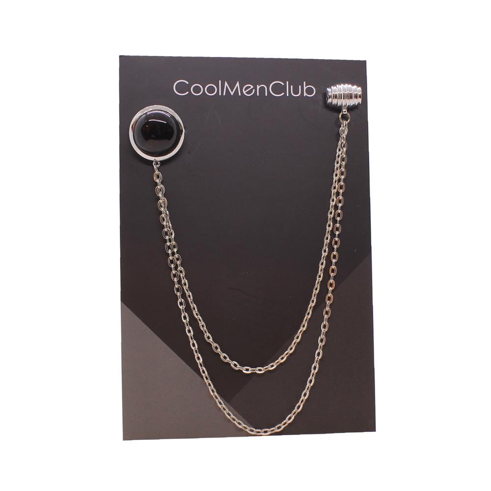 Yaka İğnesi & BroşCMC1575Oniks Doğal Taşlı Ceket Yaka İğnesi