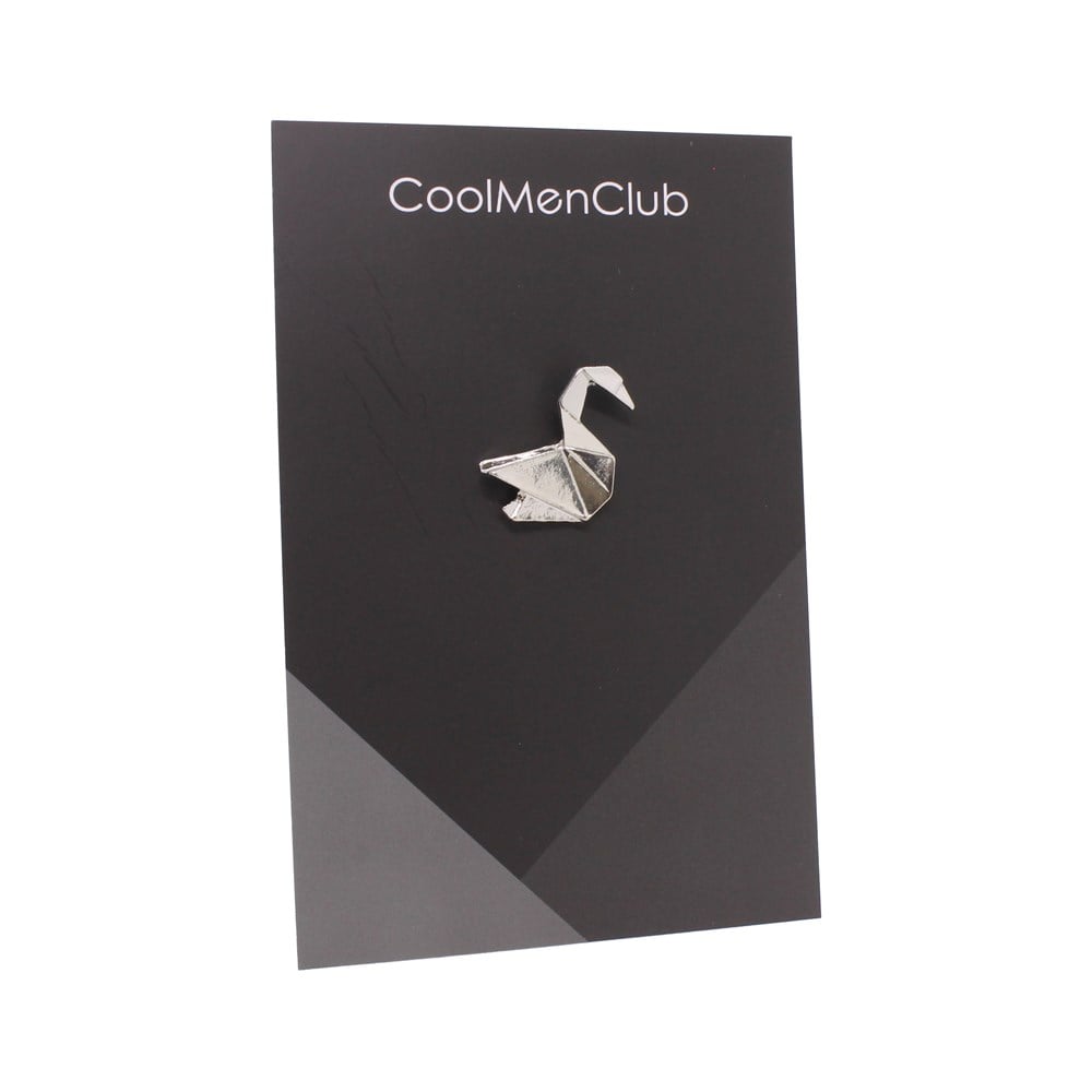 Yaka İğnesi & BroşCMC8704Origami Kuğu Yaka Broşu