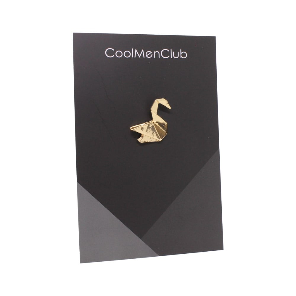 Yaka İğnesi & BroşCMC8703Origami Kuğu Yaka Broşu