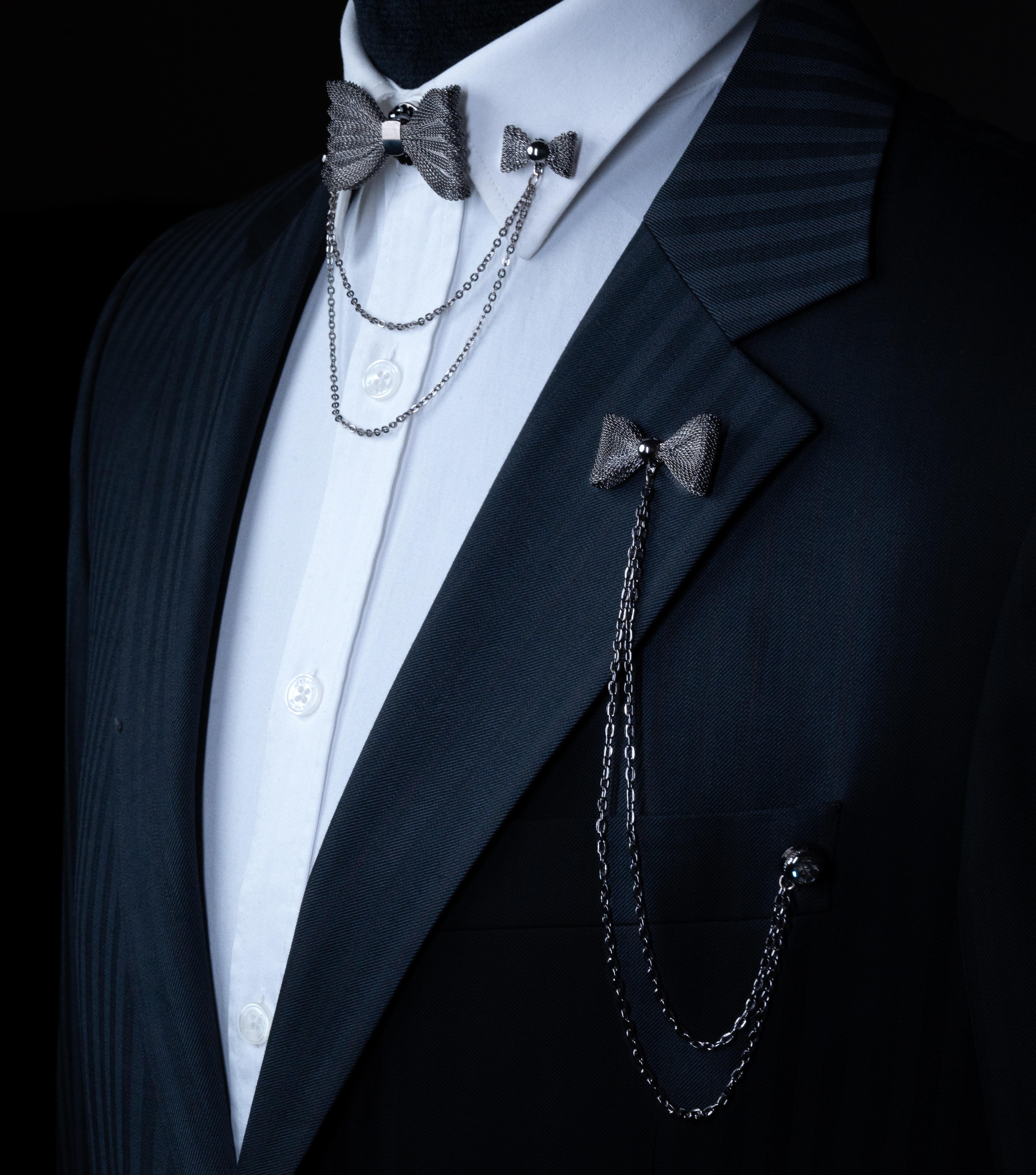 Yaka İğnesi & BroşCMC1647Papyon Figürlü Ceket Yaka İğnesi