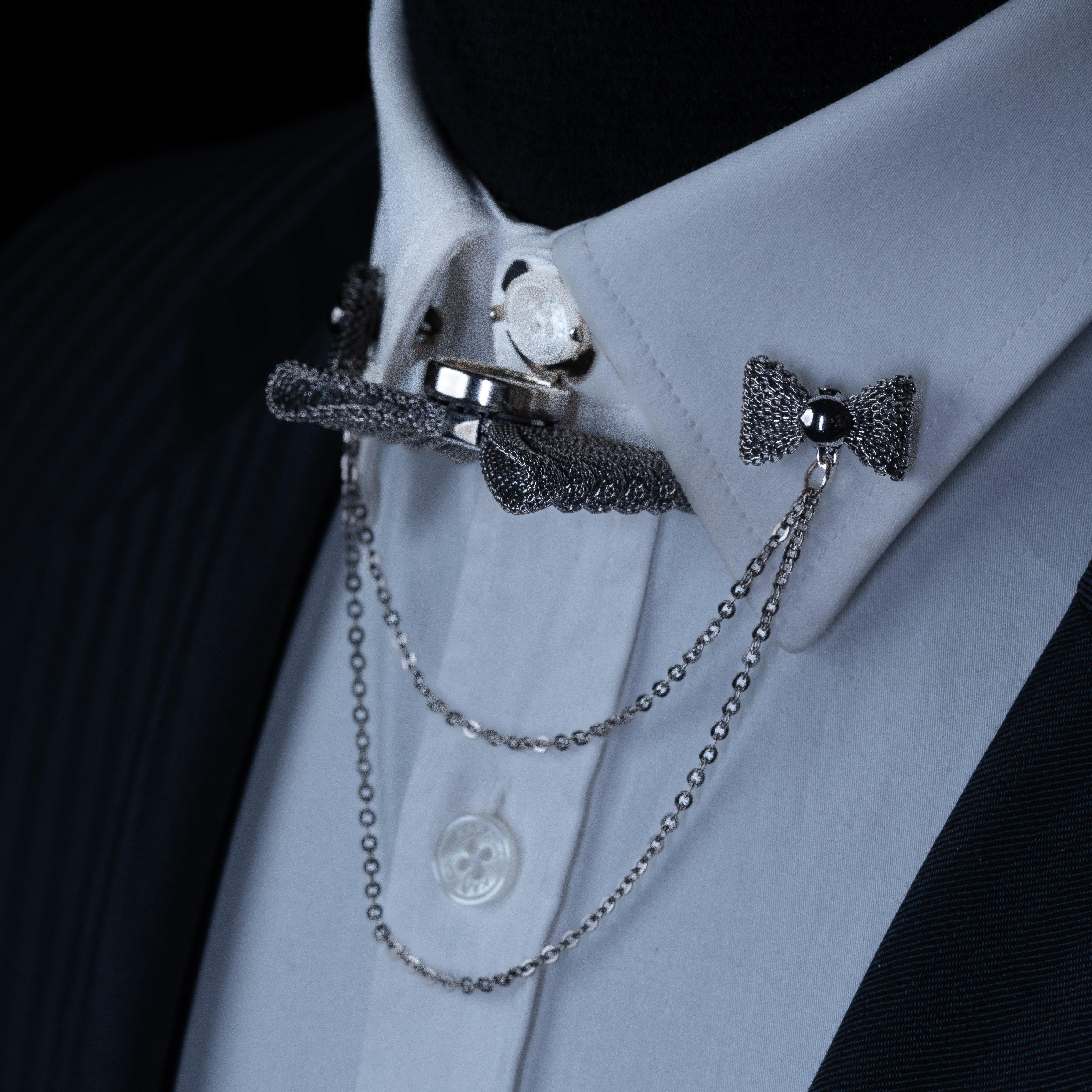 Yaka İğnesi & BroşCMC1650Papyon Figürlü Gömlek Yaka İğnesi