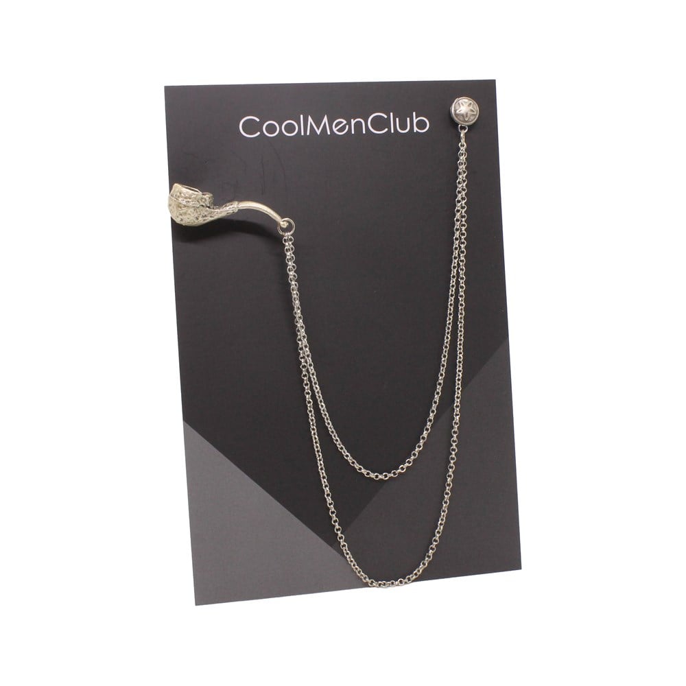 Yaka İğnesi & BroşCMC8553Pipo Figürlü Ceket Yaka İğnesi