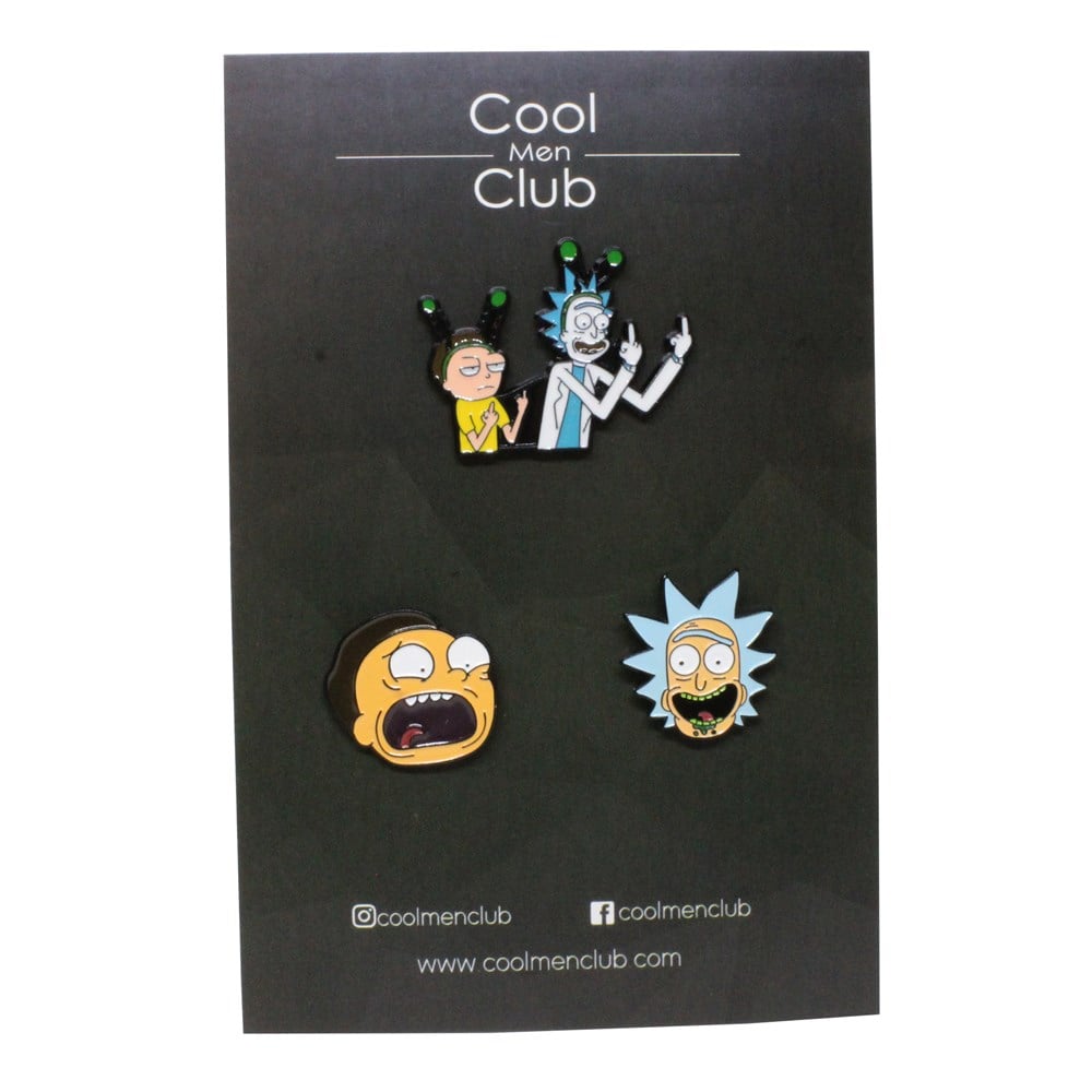Pin BroşCMC7634Rick and Morty Pin Broş Seti