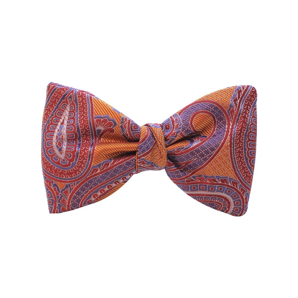 PapyonCMC1681Şal Desenli Açık Papyon