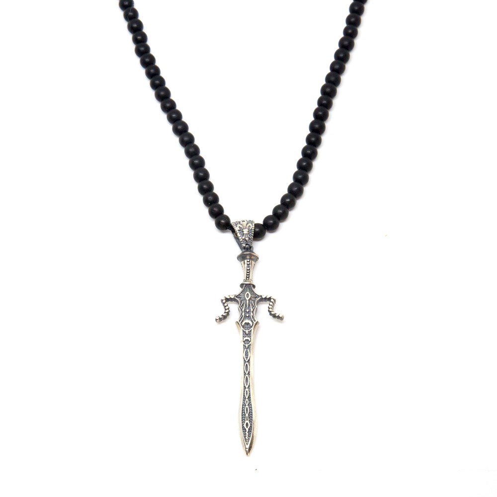 CMC9099Sword Stone Kolye