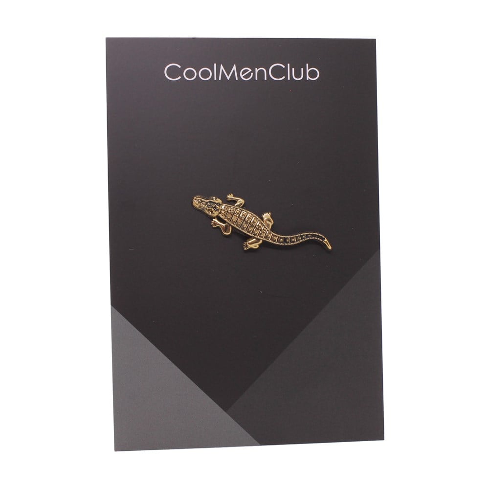 Yaka İğnesi & BroşCMC7649Timsah Ceket Yaka Broşu