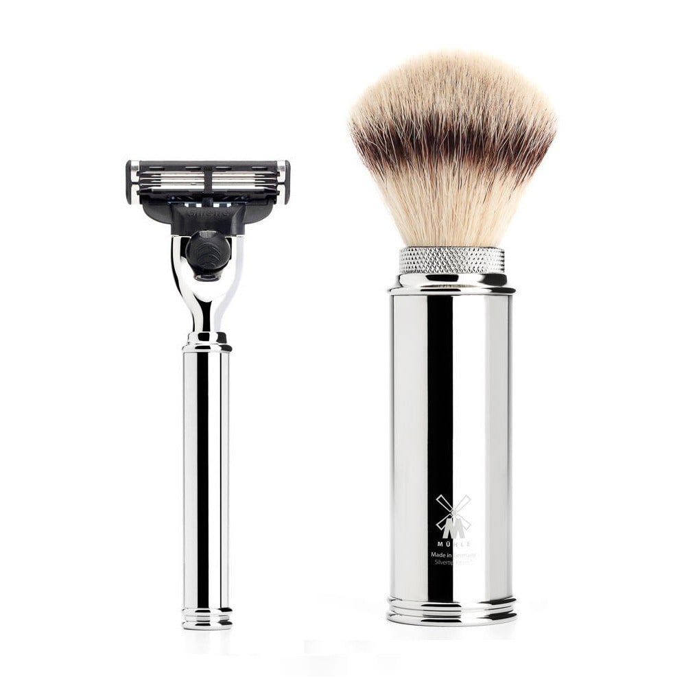 Deri Çantalı Tıraş Seti