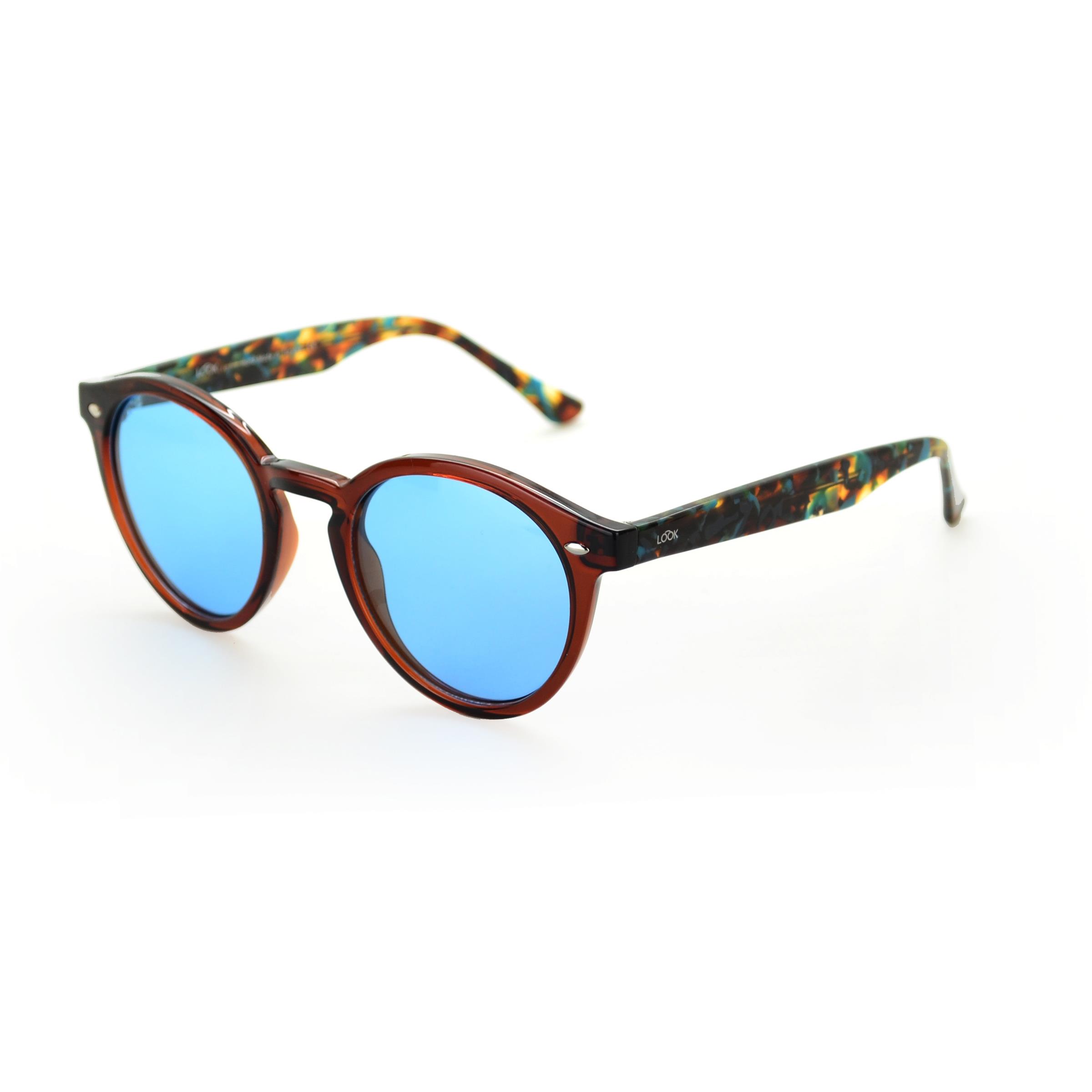 GözlükLL8022 / B28 / LB-50LOOKlight Letoon Bold Jelly Brown MultiColor Light Blue