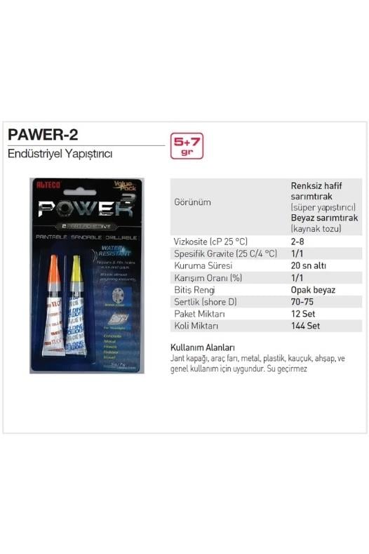 Alteco ENDÜSTRİYEL YAPIŞTIRICI 5+7 gr