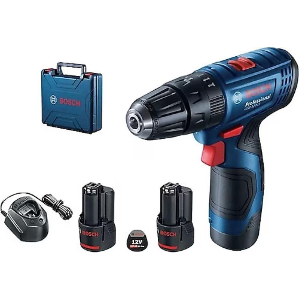 Bosch GSR 120-Li Çift Akülü 2 Ah Vidalama Makinesi - 0 601 9G8 000