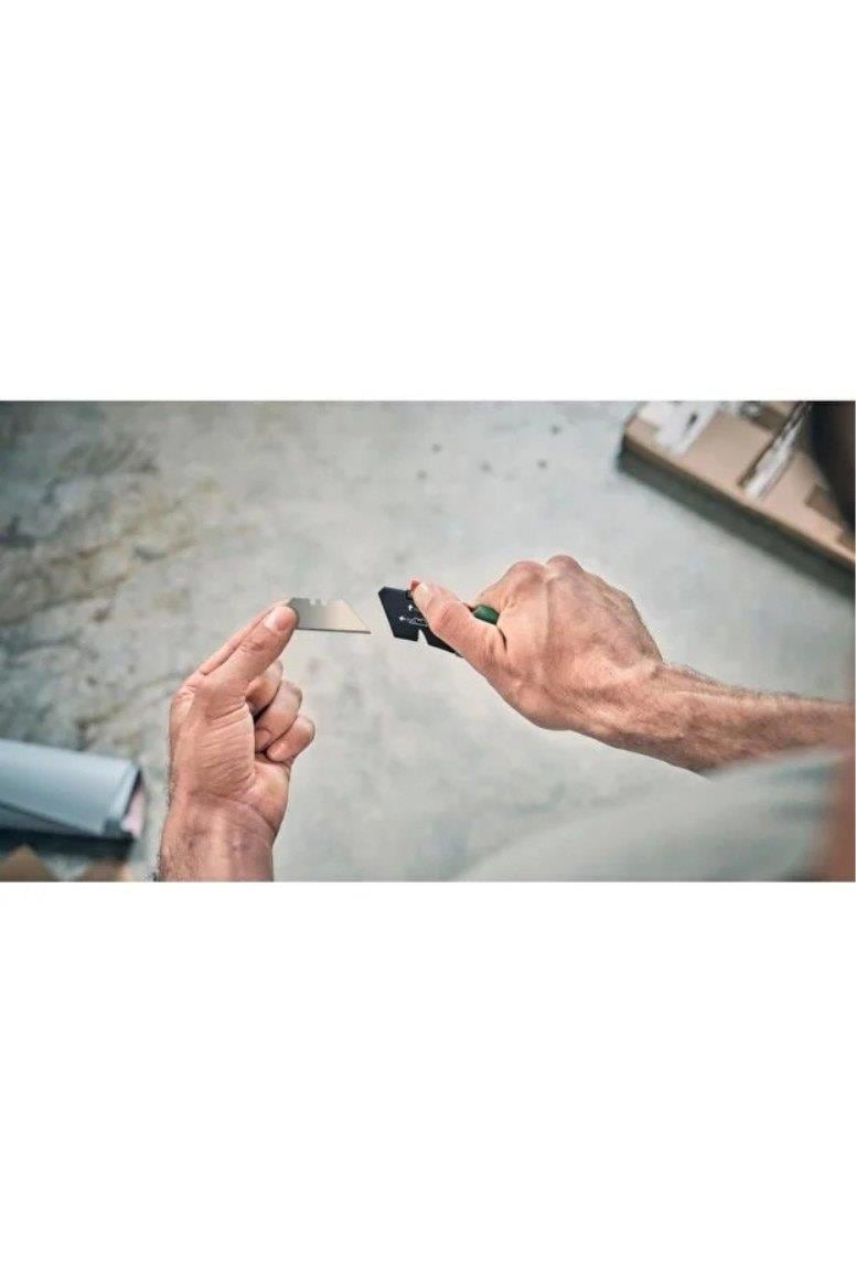 Bosch Premium Katlanabilir Maket Bıçağı + Kumaş Çanta + 10 Bıçak - 1600A02W7M