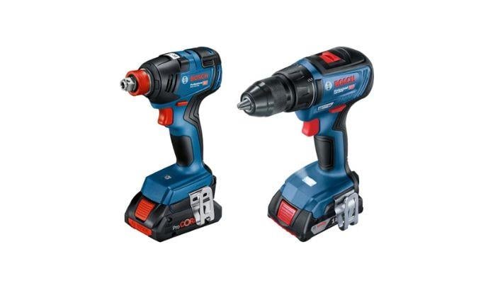 Bosch Professional Seti: GSR 18V-50 Akülü Vidalama - GDX 18V-200 Akülü Darbeli Somun Sıkma