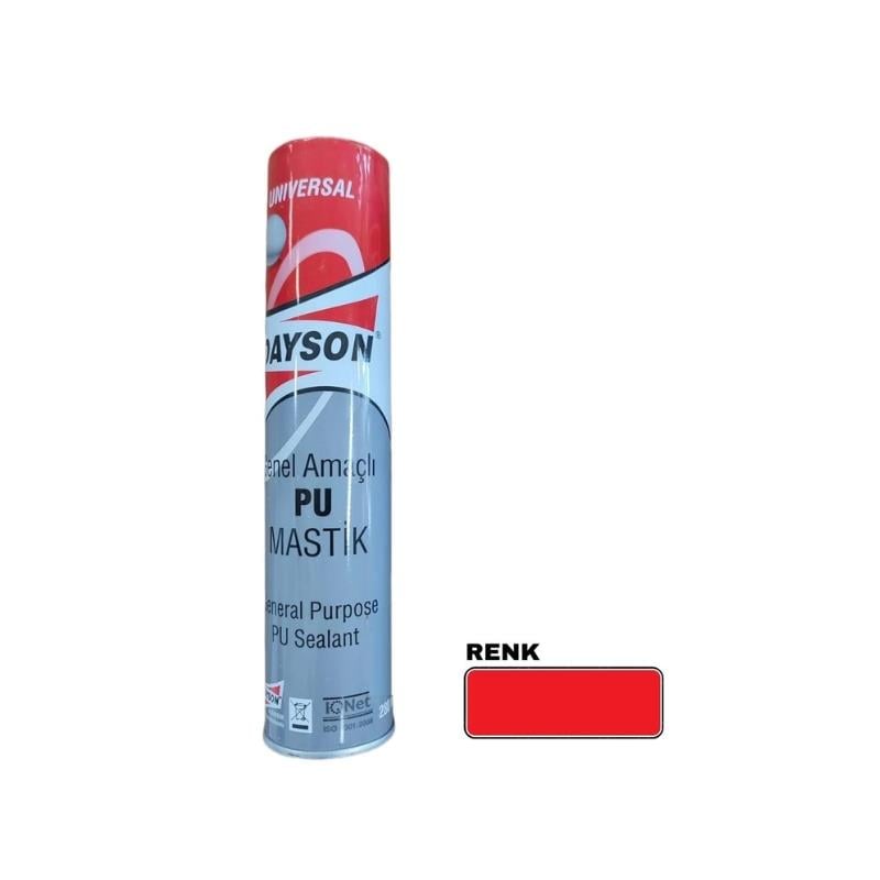 Dayson Kırmızı Silikon Mastik 280Ml