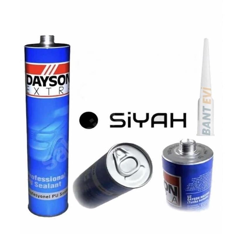 Dayson Siyah Silikon Mastik 280Ml