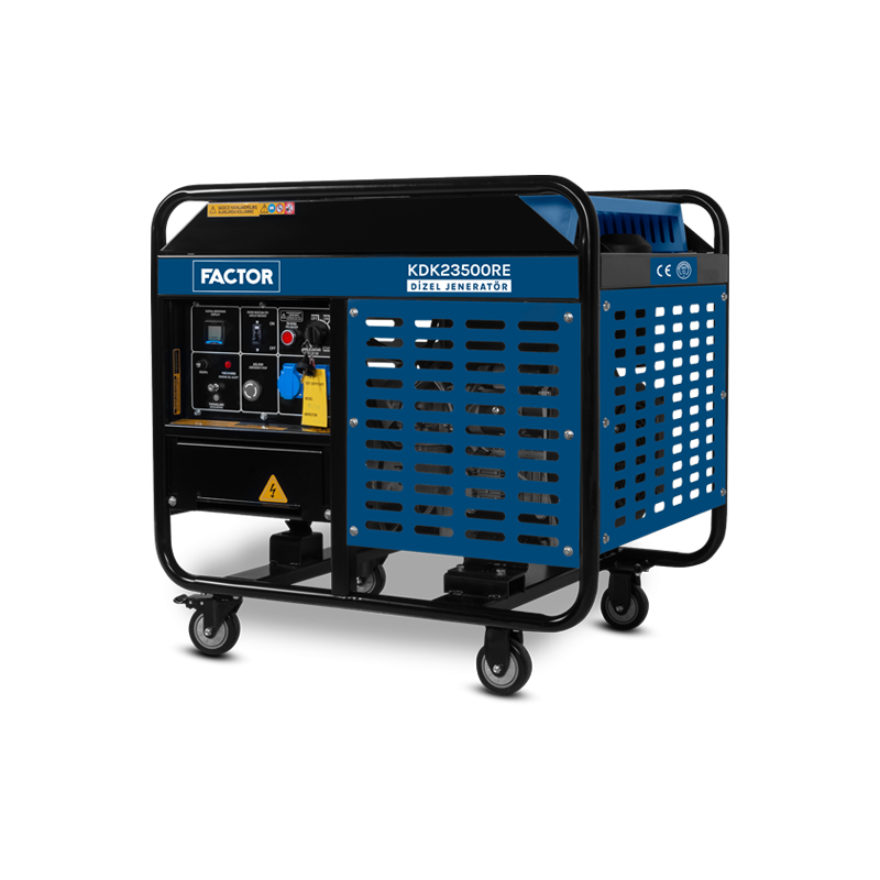 DİZEL JENERATÖR 23,5 KVA MONOFAZE