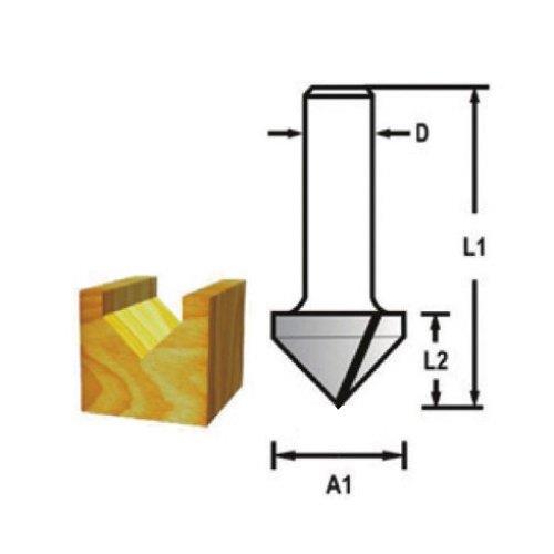 FREZE BIÇAĞI 12x24 mm