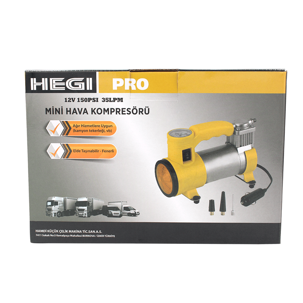 Hegi Pro Mini Hava Kompresör