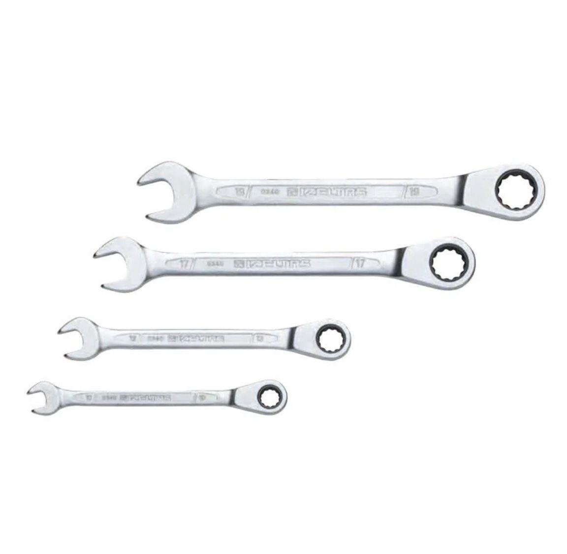 İzeltaş Cırcır Kombine Anahtar Takımı 4 Parça - 13000 005343 