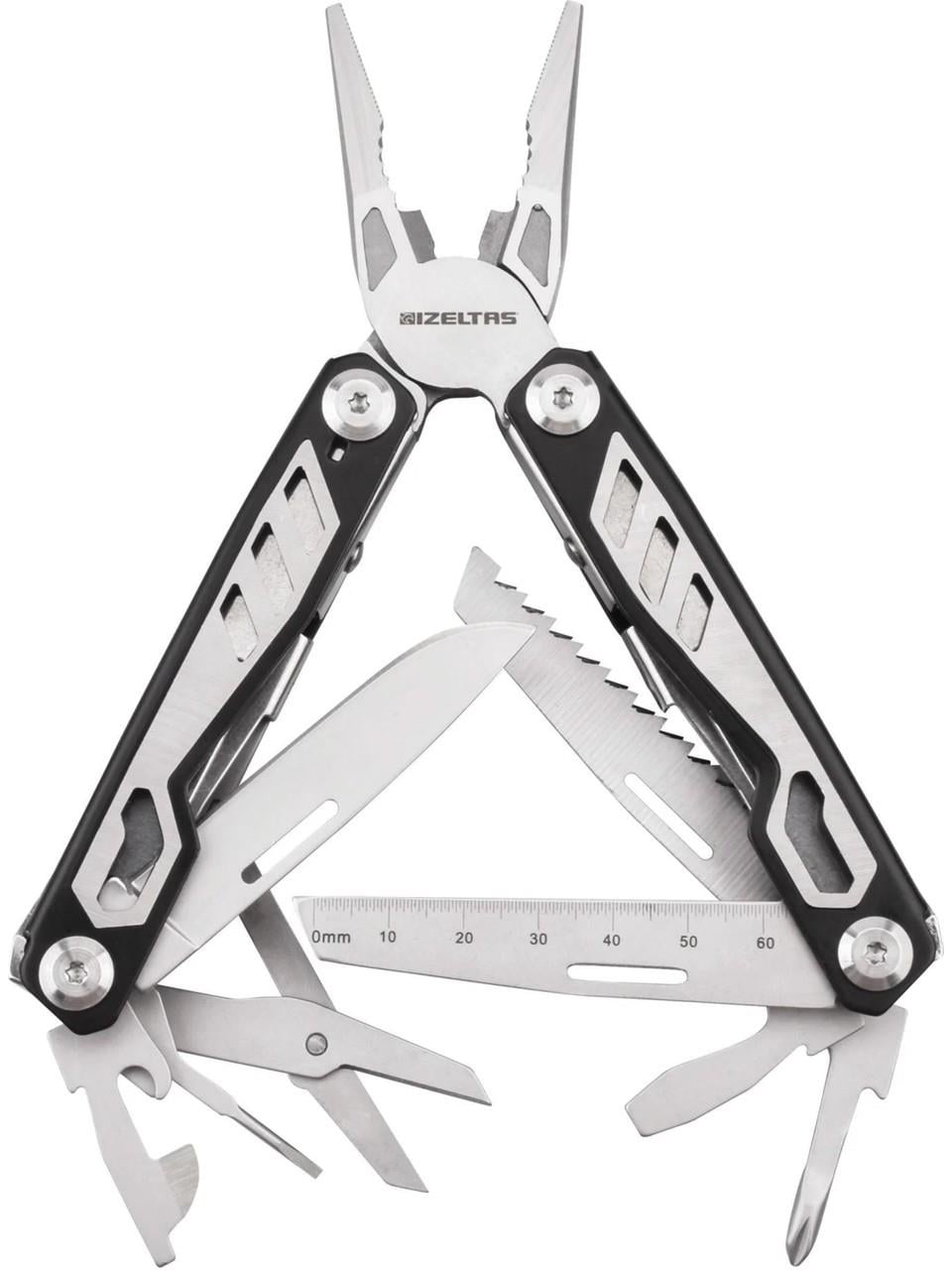 İzeltaş Multi Tool 15 Fonksiyonlu Çok Amaçlı El Aleti 155 mm - 14 000 005270