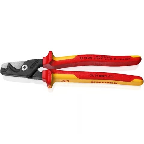 KNIPEX  KADEMELİ KESİMLİ KABLO MAKASI 1000V