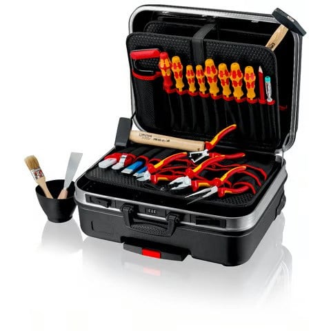 KNIPEX 00 21 06 HL S ELEKTRİKÇİ TAKIM ÇANTASI 24 PARÇA