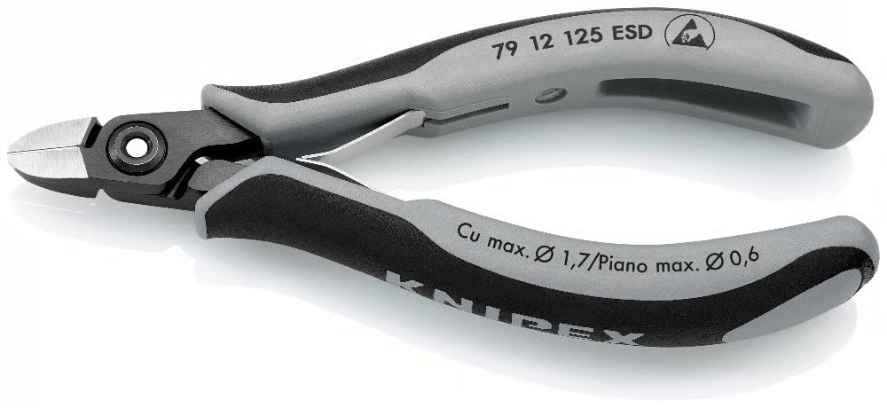 KNIPEX 79 12 125ESD ELEKTRONIKCI YAN KESKI