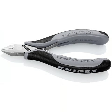KNIPEX ELEKTRONİKÇİ YAN KESKİ ESD- KUTU MAFSALLI
