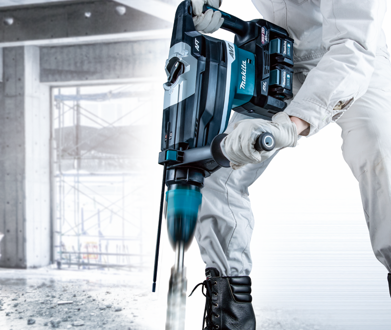 Makita HR006GZ ELEKTROPNÖMATİK KIRICI - DELİCİ 40V