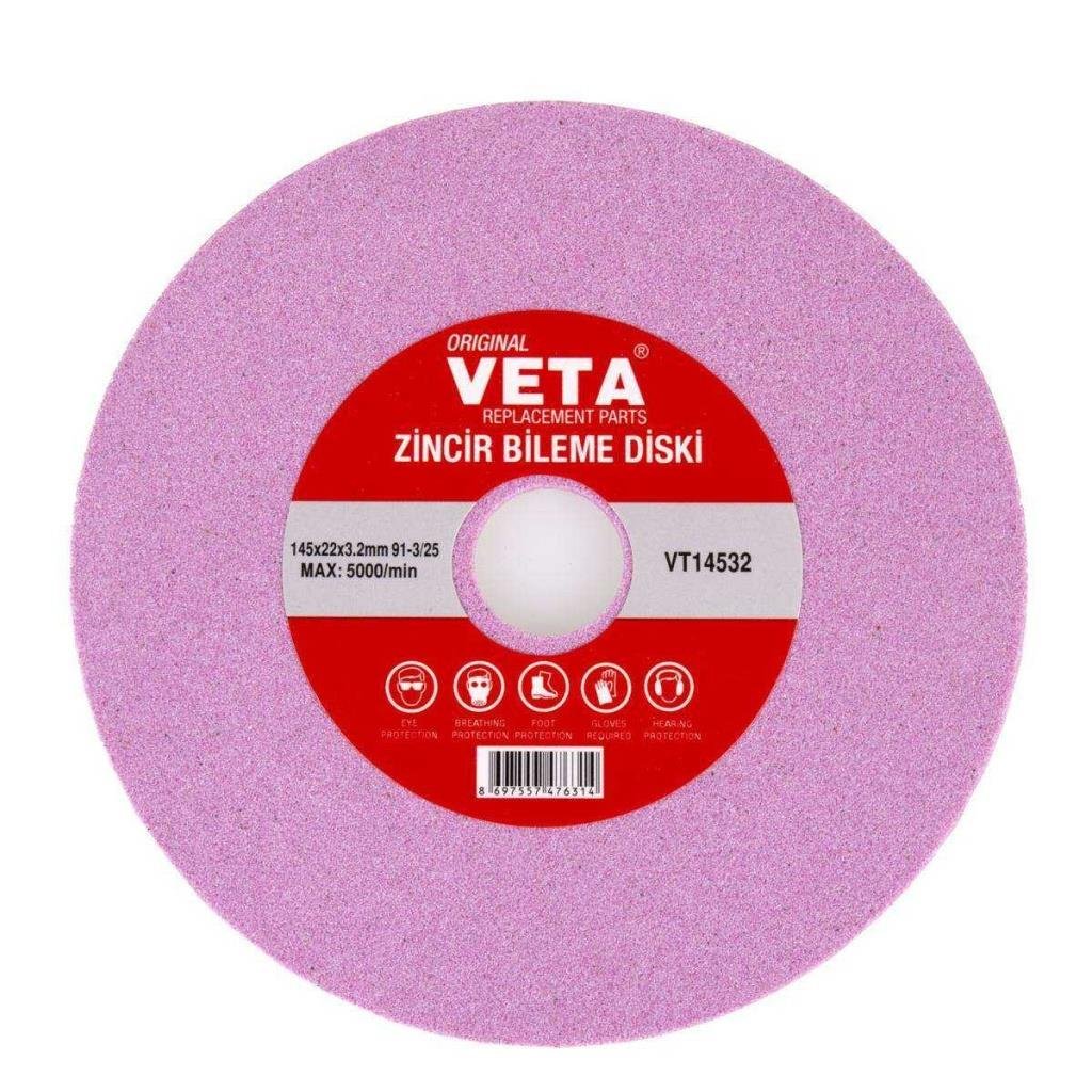 Veta Zincir Bileme Diski 145X22X3.2MM 91-3/25 - VT14532