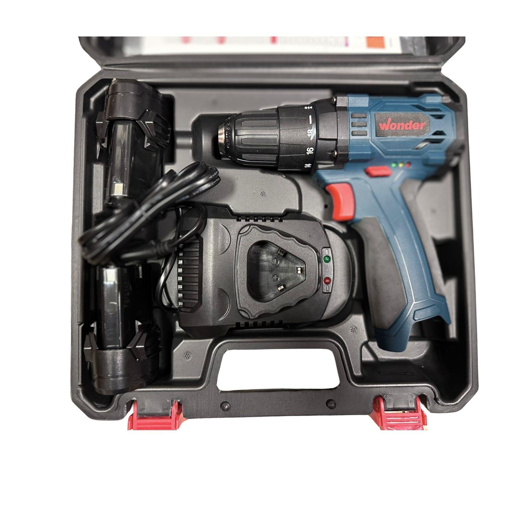 Wonder CD12P Şarjlı Matkap Li-Ion 12 Volt 1.5Ah - 2 Akülü