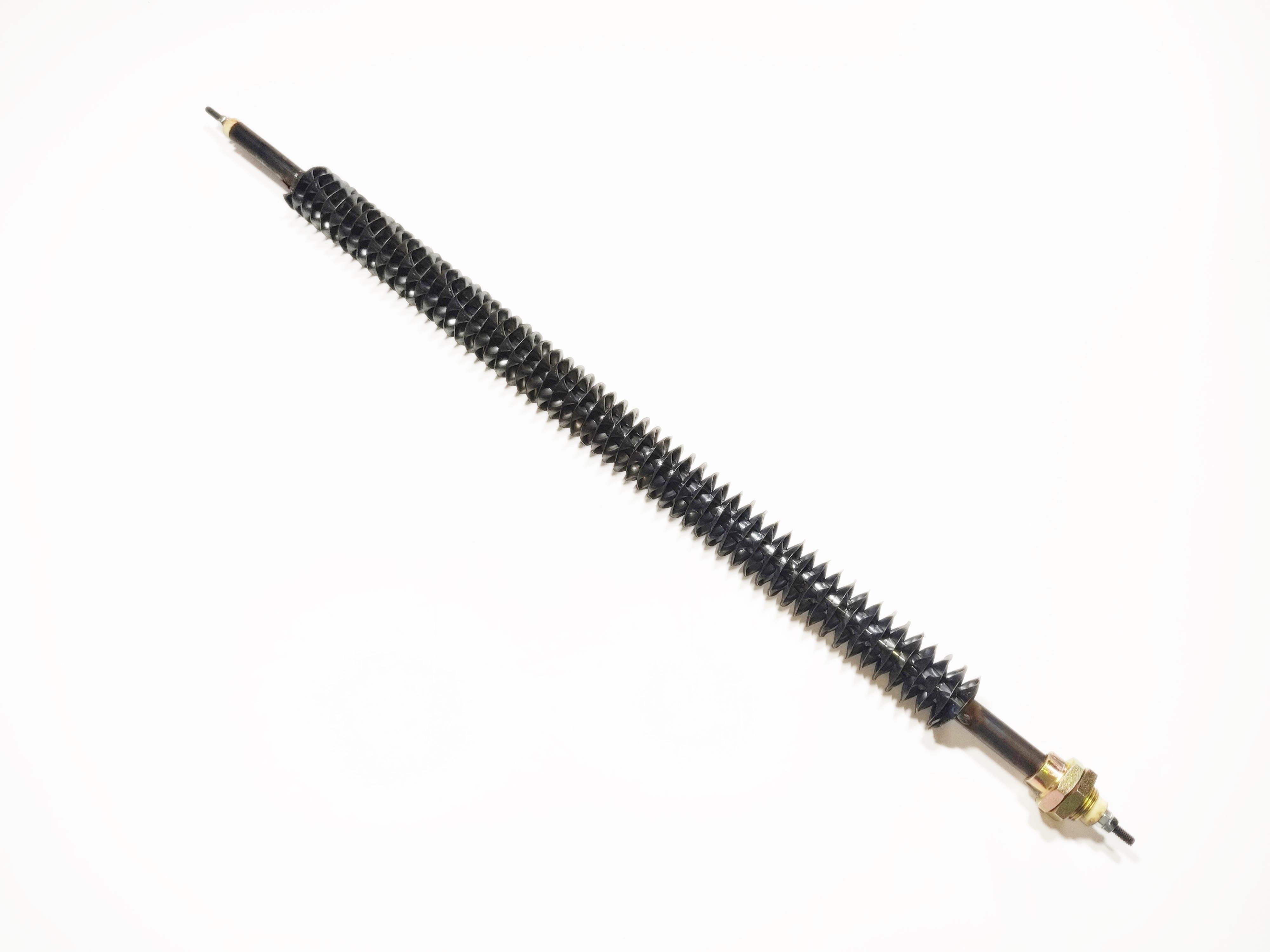 100cm Düz Tek Taraf Rekorlu Serpantinli Isıtıcı Rezistans - 100cm One Side Bushed Finned Tubular Heating Resistance 